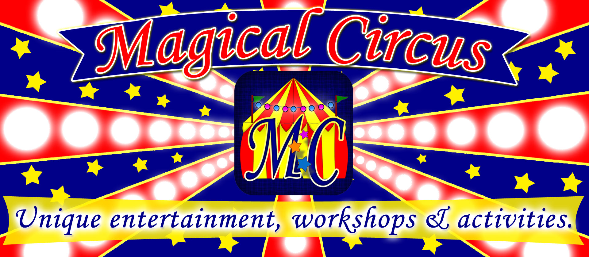 Magical Circus Logo banner.