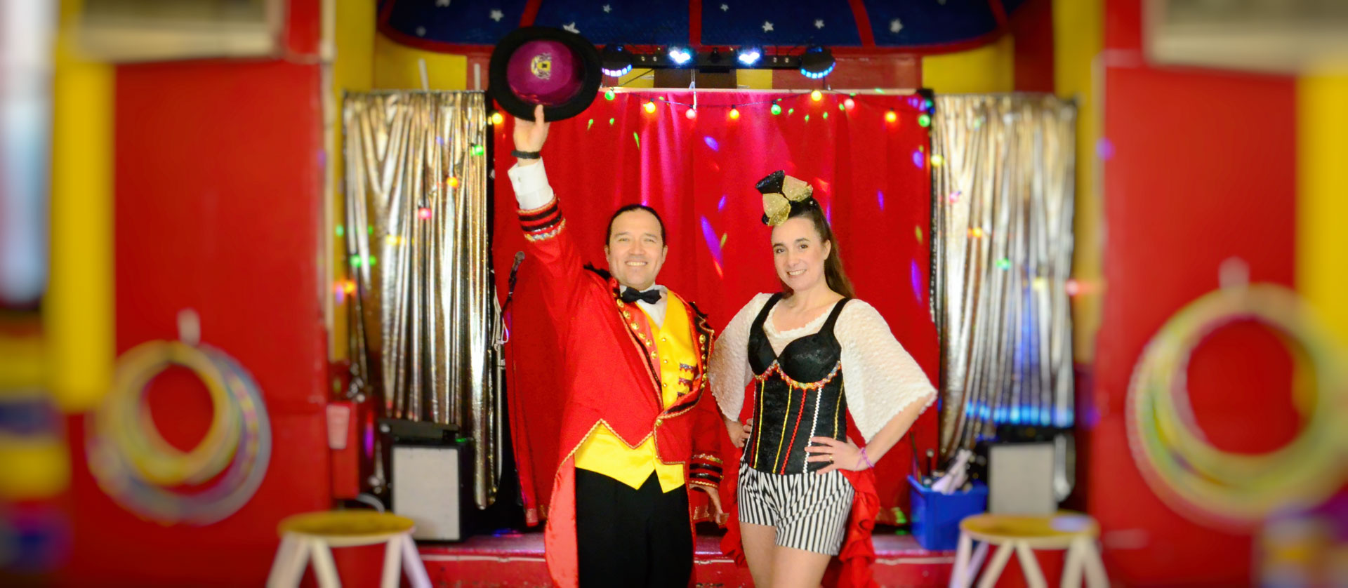 Melanie and Angelo from Magical Circus.
