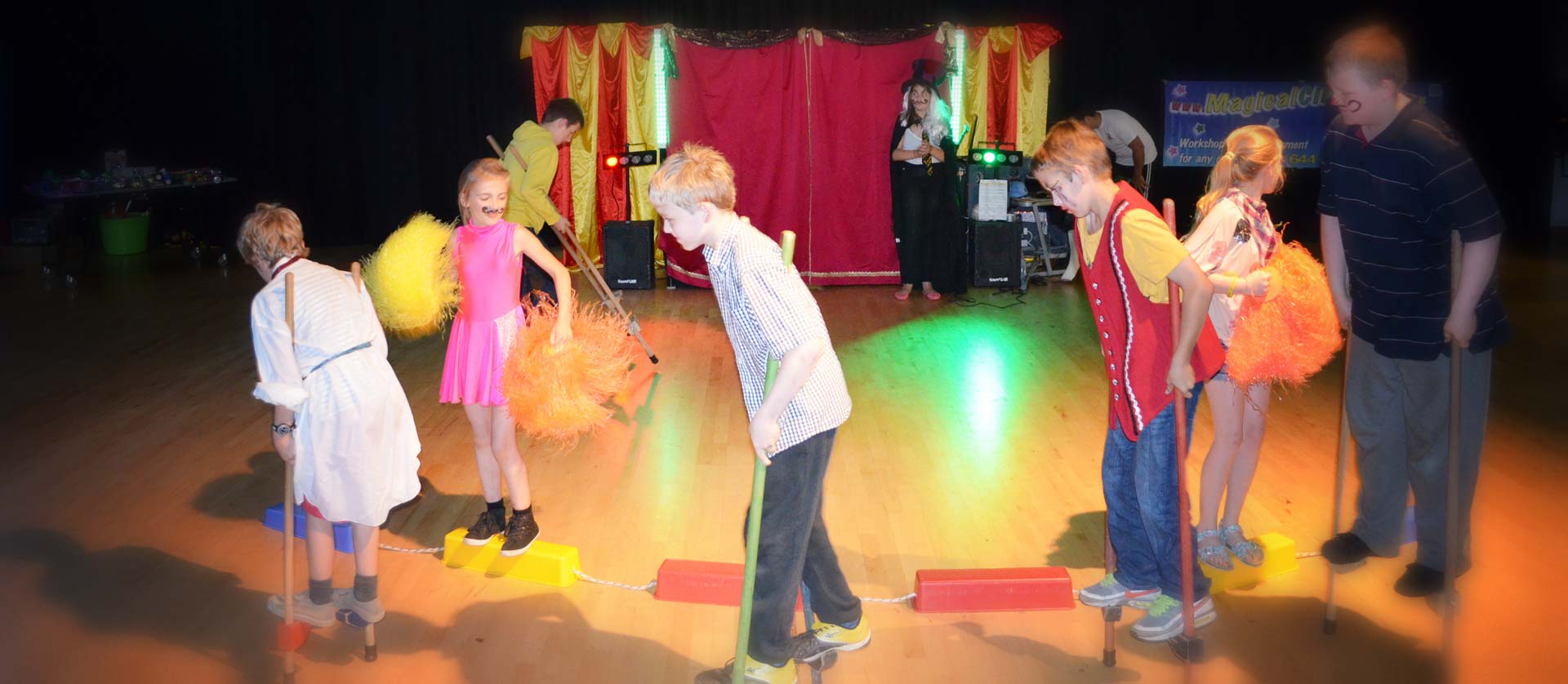 Magical Circus workshops for schools.